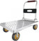 ENWYTE Wagen Transportwagen Zusammenklappbarer Handwagen Campingwagen Robuster Wagen Zum Bewegen Schwerer Gegenstände Sackkarre Für Zuhause Büro Supermarkt Lage Umzug(40X60cm)