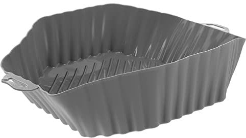 GRADENEVE Square Silicone Liner Air Fryer Accessory Non-Stick Silicon Pot Replaceable Baking Liner for Instant Air Fryer