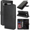 Zouzt Hülle für Google Pixel 7A, Stoßfestes PU Leder Handyhülle Lederhülle Klapphülle mit Kartenhalter und Standfunktion Flip Leather Wallet Phone Cover (Schwarz)