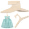 10 Stück Baby Kleiderbügel aus Holz, Kleiderbügel Kinder, Holz Kinderkleiderbügel, Sicher, Geruchlos, Rutschfester Kinderkleiderbügel aus Holz für Babies und Kinder