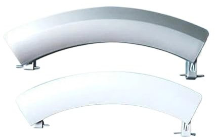 GFRWKCEX Accesorios for manijas de Puerta IQ300 e IQ500, compatibles con lavadoras de Tambor Siemens(Sliver Color)
