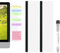 Computer Monitor Memo Board 2 Stück Acryl Monitor Memoboard Acrylmonitor Message Boards für Computermonitore Bürobedarf für Damen/Herren mit Stift