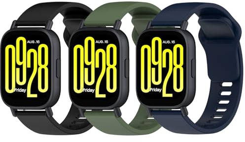 Garmcool Correa Silicona Compatible para Xiaomi Redmi Watch 5 Active/Lite | 22mm Correas, Mujer Hombre Strap, Repuesto Pulseras