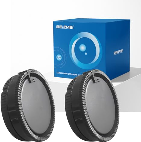 2 Stück MA Gehäusedeckel,Kompatibel für Alpha A-Mount/Minolta AF Kameras:Maxxum 800si / 600si,α-100,α-33/α-55,α-77,α-99;AF 35-70mm f/4;135mm f/1.8 ZA Objektive (MA Body Cap)