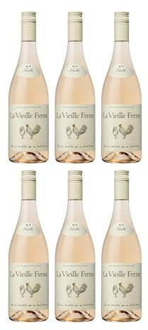 La Vieille Ferme Vin De France Rosé Roséwein Trocken Frankreich inkl. FeinWert E-Book (6 x 0.75 l)