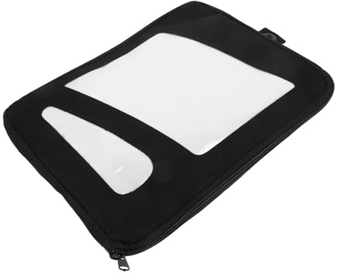 Artibetter Surfbrett Schwarz Finnen mit Canvas Großer Kapazität Tasche | Bodyboard Tasche, Paddleboard Finnentaschen, Aufbewahrungsbeutel für Outdoor und Surfing