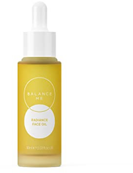 Balance Me Radiance Face Oil 30ml, Dry Skin Moisturiser with Rosehip Oil, Anti Ageing Facial Oil For All Skin Types, Skincare for Sensitive Skin, Scarring and Gua Sha