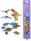 Wild Republic Nature Tube Famille des Dinosaures, 12 Espèces de Famille des Dinosaures Animaux Miniatures, Cadeau de Noël pour Enfants, Figurines à Collectionner, Super pour Le Jeu Interactif