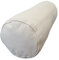 Quattro Meble Weiß Echt Leder Nackenrolle Nackenkissen Lederkissen Sofa Dekokissen Rindsleder Kissen Kopfstützen Kopfkissen Durchmesser 15cm (60cm x D-15cm)