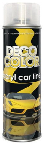 Deco Color DC Lackspray Neon 400ml freie Farbauswahl (Klarlack GLÄNZEND 500ml)