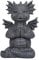 Garten Figur Drache meditiert - Deko Statue Garten Fantasy