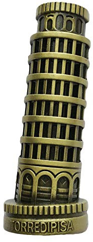 Pisa Italy 3D Kühlschrankmagnet aus Metall, Reise-Souvenirs, Kühlschrankmagnet, Heim- und Küchendekoration, Magnetaufkleber-Kollektion