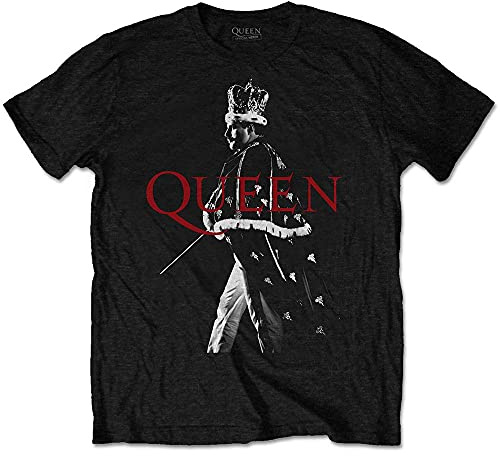 Queen - Freddie Crown Men's Medium T-Shirt - Black