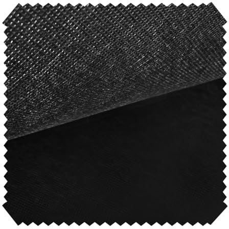 NOVELY® Viva Vlies Rückseitenvlies Spannvlies Inlettstoff Innenstoff Polstervlies Innenbezug | 80 100 120 150 g/m² | Meterware | 1 lfm Grammatur: 120 g/m2 | Farbe: 03 Schwarz