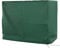 Outsunny Oxford Patio 3-seater Swing Chair Cover Outdoor Garden Furniture Rain Protection Protector Waterproof Anti-UV, 240L x 133W x 185H cm, Green