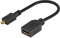 Goobay 58683 Micro HDMI Adapter/Micro-HDMI auf HDMI 2.0 Adapter für Go Pro/Raspberry Pi/Surface / 0,15 Meter