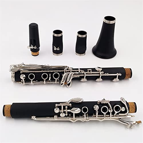 DZDZDZ Klarinette G Tune Clarinet Nickel-Plattenschlüsse Professionelle Klarinette