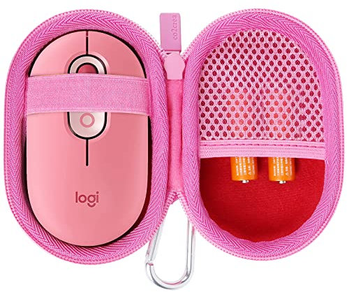 co2CREA case Harte reiseschutzhülle Etui Tasche für Logitech POP Kabellose Maus, Nur Tasche