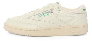 Reebok Unisex Club C 85 Vintage Sneaker, Chalk Alabas Maroon, 43 EU