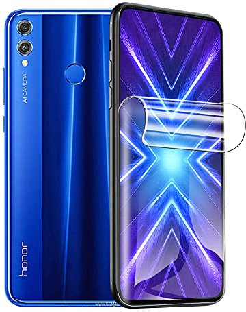 CUFEREDU 2 pz Flessibile Protezione Dello Schermo per Honor 8X / Honor View 10 Lite 6.5 3D Idrogel Pellicola Trasparente TPU Impronte Digitali Sbloccato Non Vetro Temperato