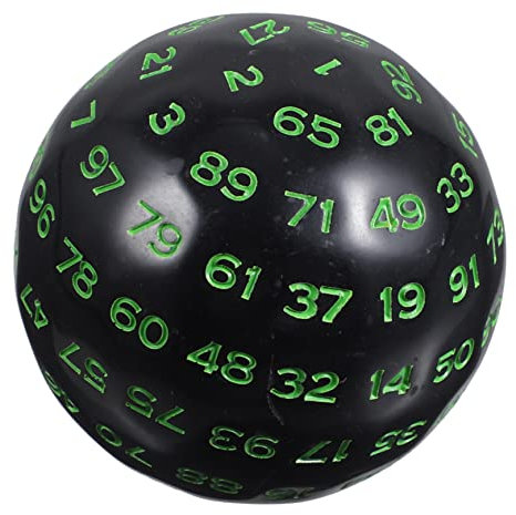 HOOTNEE Dadi Poliedrici da Gioco Lati in Acrilico Dadi da Tavolo Portatili per Giochi di Società Party Perfetti per Gioco di Ruolo Attività Ludiche