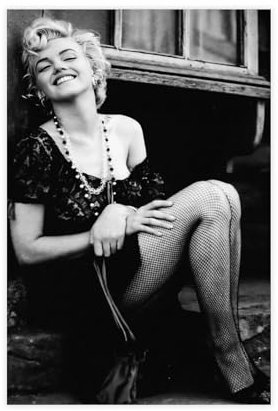EYEZER Marilyn Monroe Poster auf Leinwand, Wandkunst, Dekordruck, Bild Gemälde für Wohnzimmer, Schlafzimmer, Dekoration, ungerahmt, 30 x 45 cm