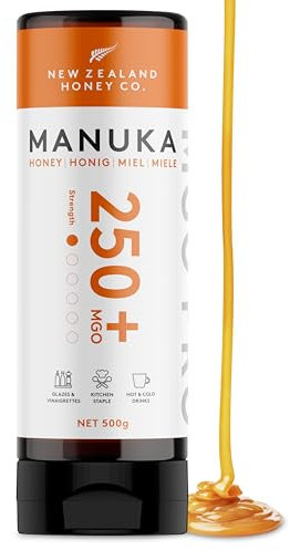New Zealand Honey Co. Miele di Manuka crudo MGO 250+ | 500 g