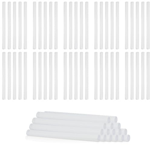 CEEYSEE 100pcs Hot Glue Stick 7mm×100mm Hot Melt Glue Gun Sticks for Small Hot Melt Glue Guns Mini Hot Glue Sticks Clear Hot Melt Adhesive Sticks Perfect for DIY Arts and Crafts Hobby(U/7×100mm)