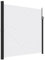 vidaXL Auvent latéral rétractable Blanc 200x600 cm, écran d’intimité de Jardin, Brise-Vue de Balcon, écran d'extérieur, Brise-Vue d'extérieur
