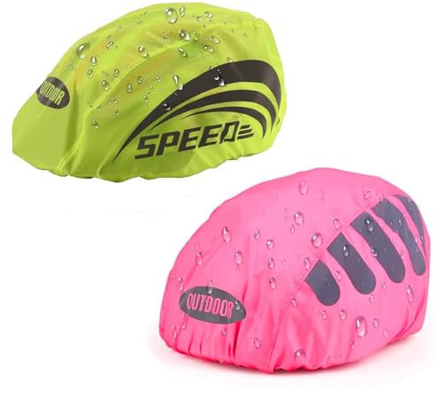 2 Stück Regenschutz Fahrradhelm, Fahrradhelm Regenschutz Unisex, Regenhaube Fahrradhelm, Regenschutz Für Fahrradhelm, Regenschutz Für Fahrradhelme