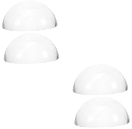 Tofficu 2stücke Kalligraphie Papierbeschwerer Kristall Halbkugel Gewichte Für Nähen Und Quilten Teiliges Transparent Stabil Für Kunst Und Handwerk Für Kalligraphie Und Zeichnen