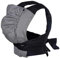 KOKADI Babytrage TaiTai Just Stone (Unisize) – Ergonomisch, sicher & kuschelweich, handgefertigt aus 100% Bio-Baumwolle – Ab Geburt bis 15 kg, perfekt für größere Eltern und Babys – Silber