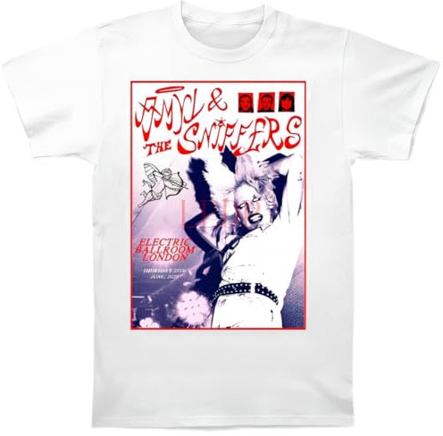 Amyl and th Sniffers t shirtunique Underground Australian Post Punk Music Handmade Cotton t Shirt