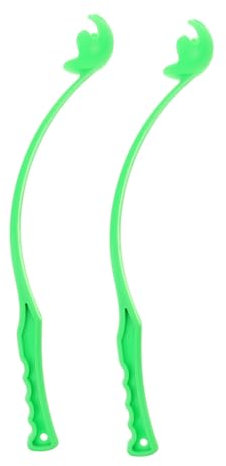 Kisangel 2 Stück-Pack Hundeballwerfer Aus Bruchfestem Kunststoff Leichtes Wurfspielzeug Für Hundetraining Und Außeneinsätze Interaktives Apportier Für Hunde