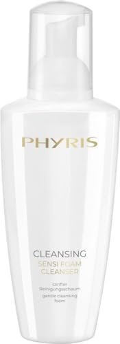 PHYRIS CLEANSING Sensi Foam Cleanser Sanfter Reinigungsschaum 200 ml | Für empfindliche Haut, porentiefe Gesichtsreinigung ohne Austrocknen, ohne Farb- & Duftstoffe, für Gesicht, Hals & Dekolleté