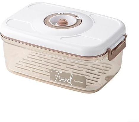 Vacuum Pump Compatible Food Storage Container for Enhanced Fresh Keeping Ability (2.1L)