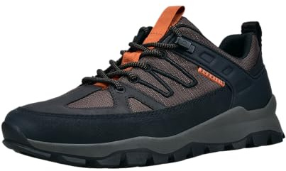 bugatti Men 323-a0b02 Sneaker, Brown Black, 8 UK