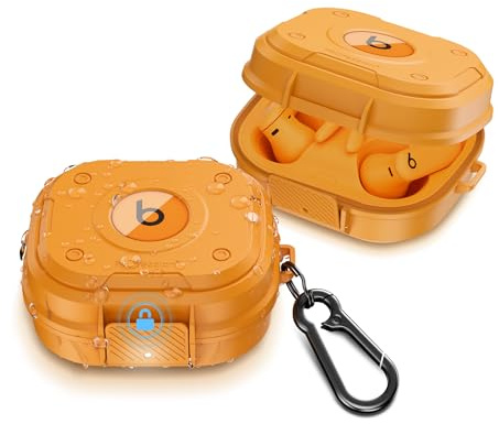PROfezzion Funda para Beats Powerbeats Pro 2 Case Cover, Protector Estuche Rígida Resistente con Cobertura Completa y Cierre Seguro para los Nuevos Auriculares Beats Powerbeats Pro 2 (No Pare Pro 1)