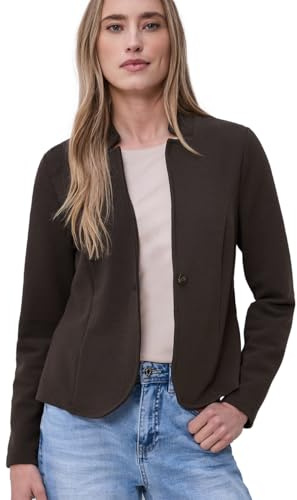 Damen Blazer aus Jersey mit Struktur