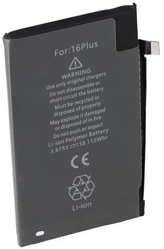 Akku kompatibel mit Apple iPhone 16 Plus Li-Polymer 3,87V 4674mAh 18,11Wh
