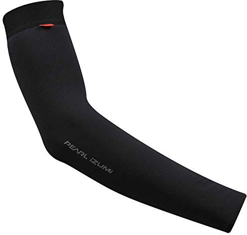 Pearl Izumi Unisex Sonnenarmstulpen, strapazierfähige und dehnbare Ärmel für Sonnenschutz beim Radfahren, Laufen und mehr, Schwarz, Größe S