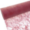 Sizoflor Tischband - 25 Meter Rolle + 100 Dekodiamanten Gratis (30cm Breite, Altrosa)