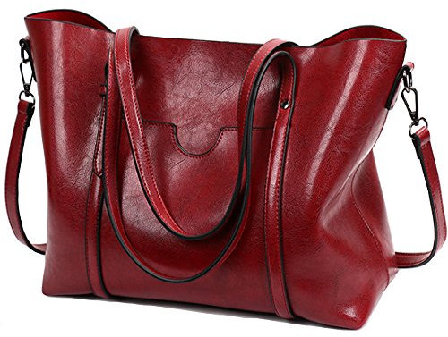 FiveloveTwo Frauen Wasserdichte Damen Umhängetasche Henkeltaschen Tasche Schultertasche Shopper Satchel Handtaschen Tote Shoulder Bag