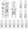 BROTOU G9 25W Halogen Bulbs, 230V 500LM 2800K Warm White Capsule Bulbs, Dimmable (12 Pack, 25, Watts)