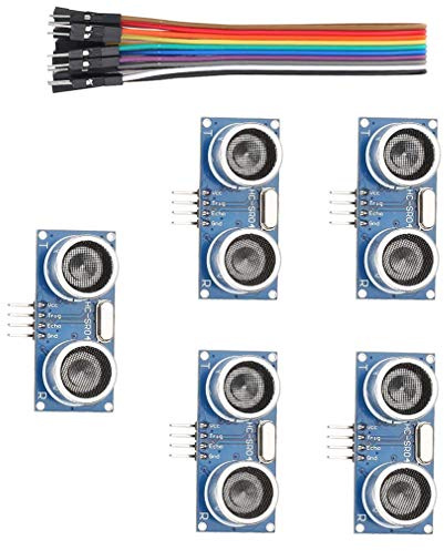 Hailege 5pcs HC-SR04 Sensore di distanza ad ultrasuoni Sensore ad ultrasuoni