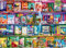 Buffalo Games 12720 Travel Trinkets Herz, Puzzle, weiß, Large