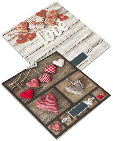 Bilancia da cucina digitale in vetro temperato shabby 2 Decori