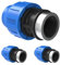 Kirchhoff Fitting Übergangsstück mit Innengewinde | Kunststoff | 25 mm x 1 | für HDPE Rohr | 3 Stück im Set | Verschiedene Größen | DVGW geprüft | Trinkwasserqualität | Made in EU, Schwarz