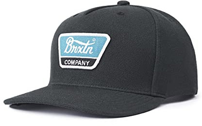 Brixton Unisex Linwood C Mp Snapback Baseballkappe, Schwarz, One Size