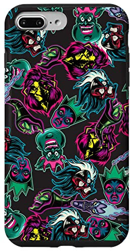 iPhone 7 Plus/8 Plus Disney Villains Evil Neon Print Case